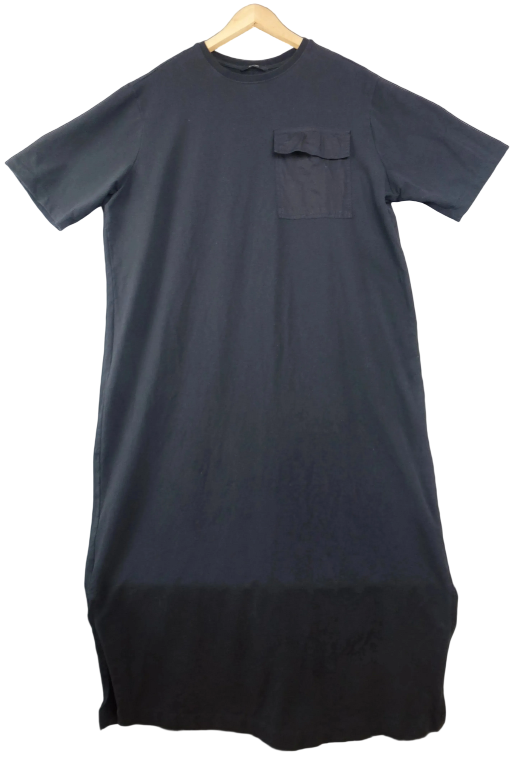 George T-Shirt Dress Womens 18 Black