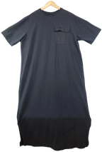 George T-Shirt Dress Womens 18 Black