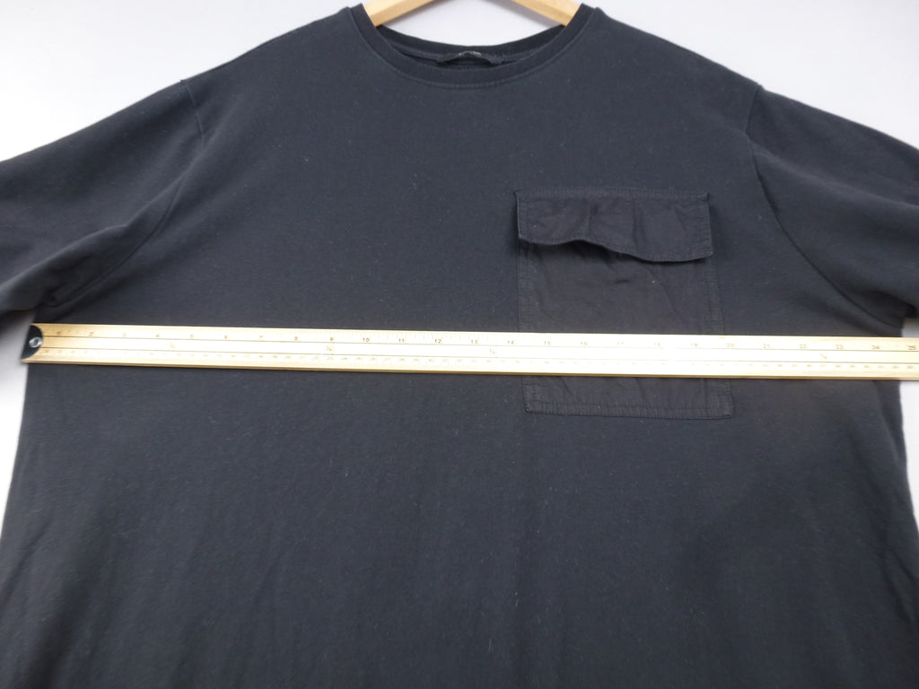 George T-Shirt Dress Womens 18 Black