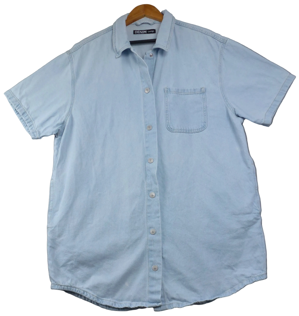 George Denim Shirt Womens 20 Light Blue