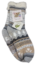 Muk Luks Slipper Socks Fair Isle