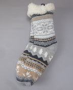 Muk Luks Slipper Socks Fair Isle
