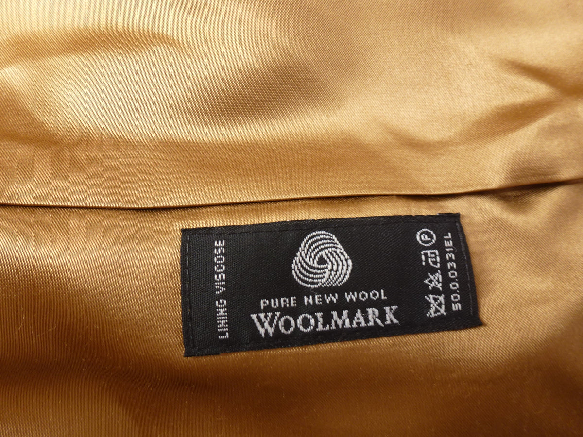 Waistcoat Brown Pure New Wool