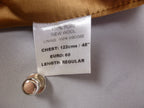 Waistcoat Brown Pure New Wool
