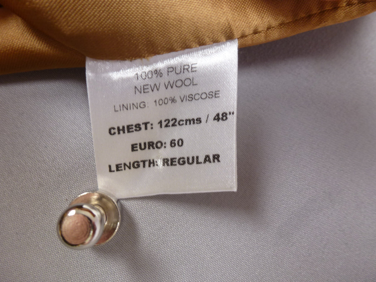 Waistcoat Brown Pure New Wool