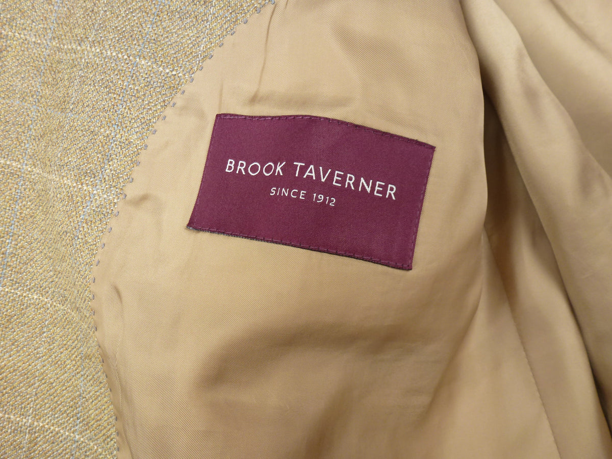Brook Taverner Tweed Blazer Beige