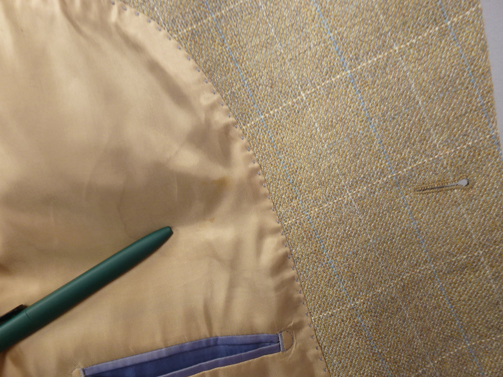 Brook Taverner Tweed Blazer Beige