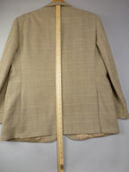 Brook Taverner Tweed Blazer Beige
