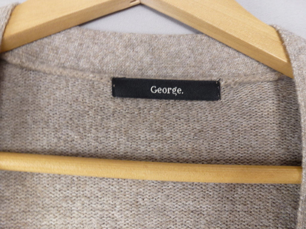 George Cardigan Beige