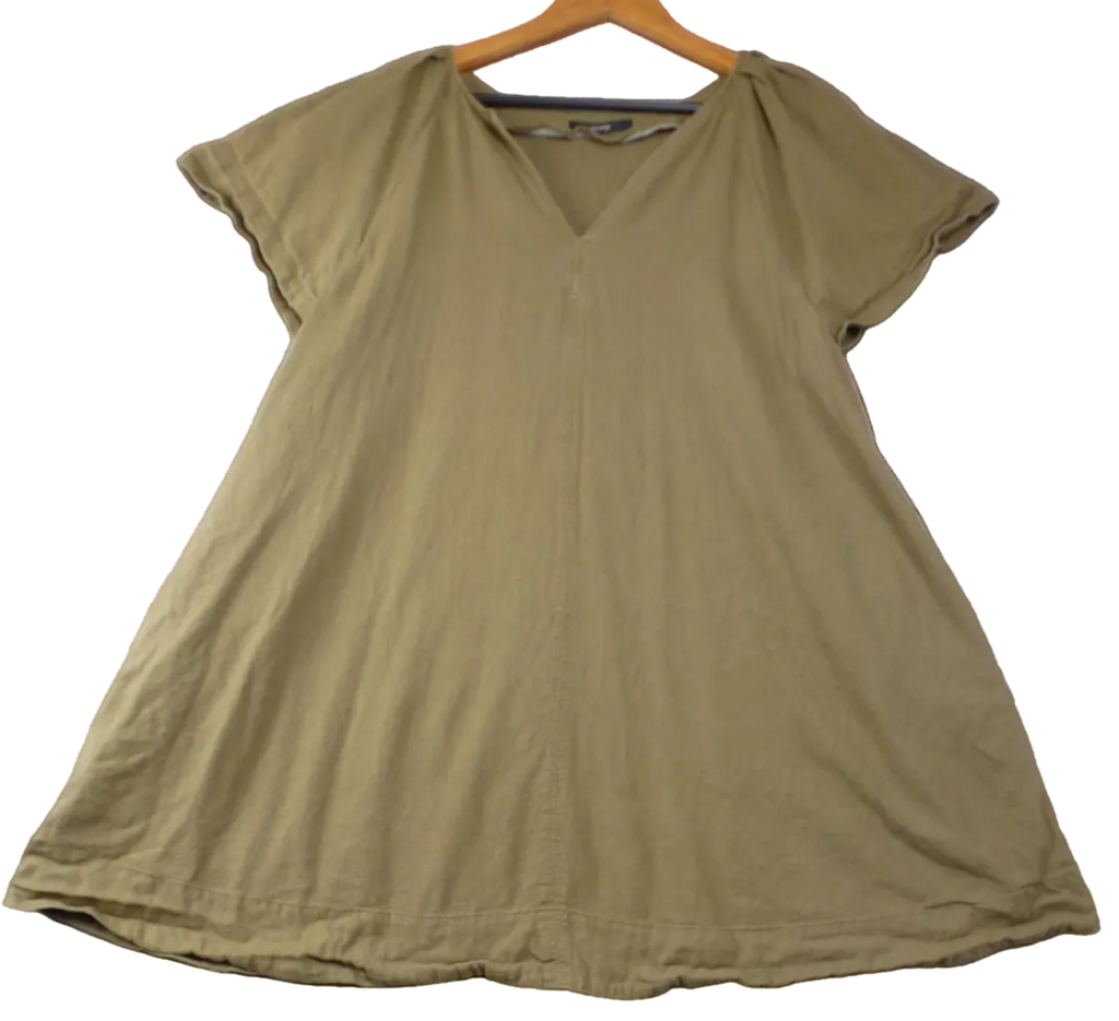 George Top Khaki Linen