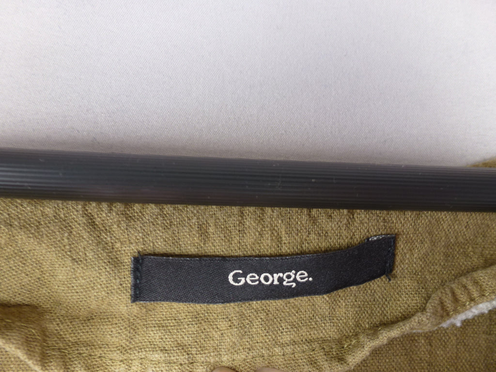 George Top Khaki Linen