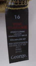 George Top Khaki Linen