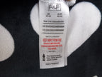 F&F Pyjama Set Black White Heart Print