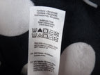 F&F Pyjama Set Black White Heart Print