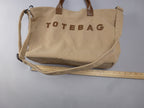 Tote Bag Beige Corduroy