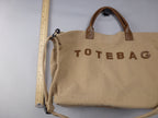 Tote Bag Beige Corduroy