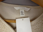 H&M Gilet Cream Teddy Fleece