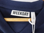 Weekday Sweatshirt Navy Blue