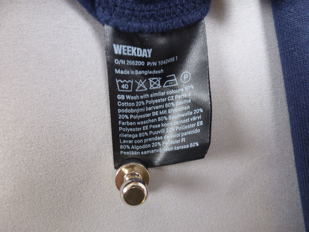 Weekday Sweatshirt Navy Blue
