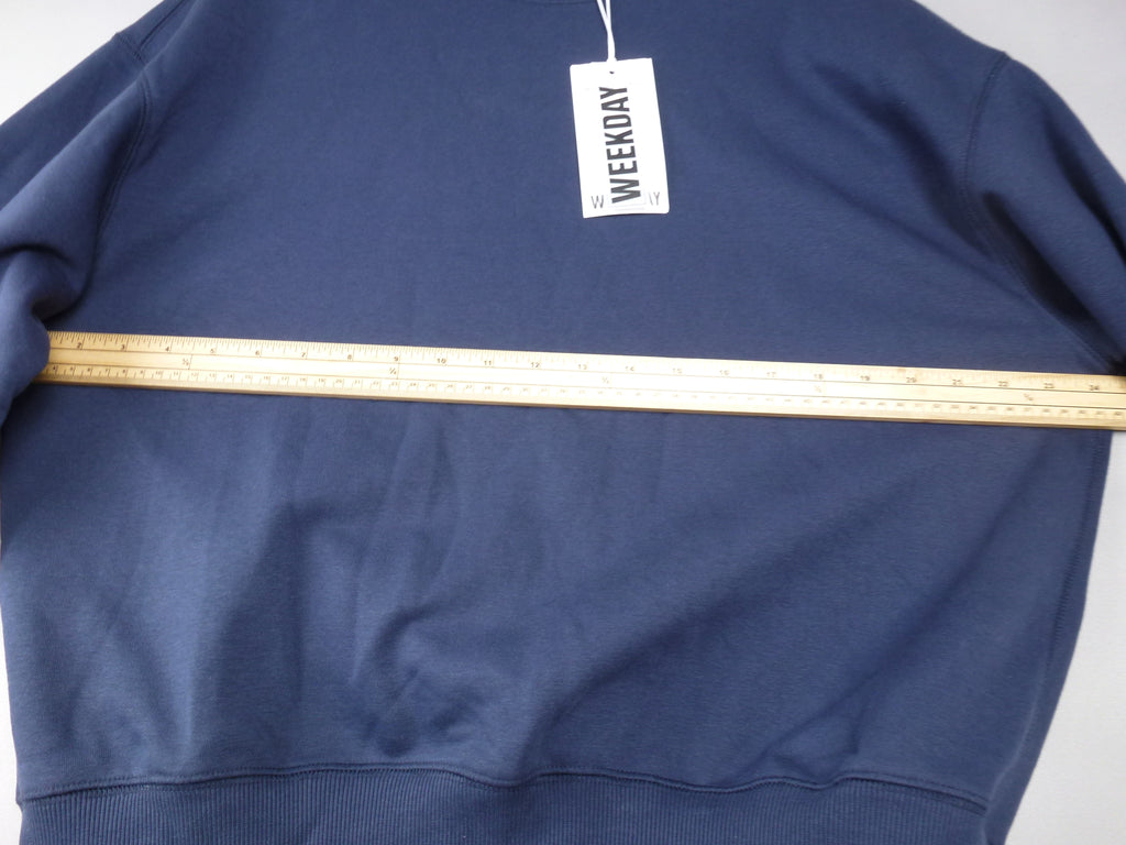 Weekday Sweatshirt Navy Blue