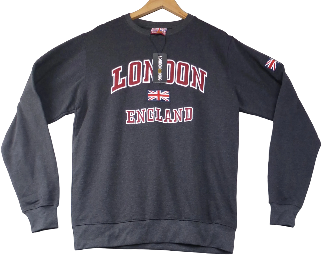 London King Sweatshirt Grey