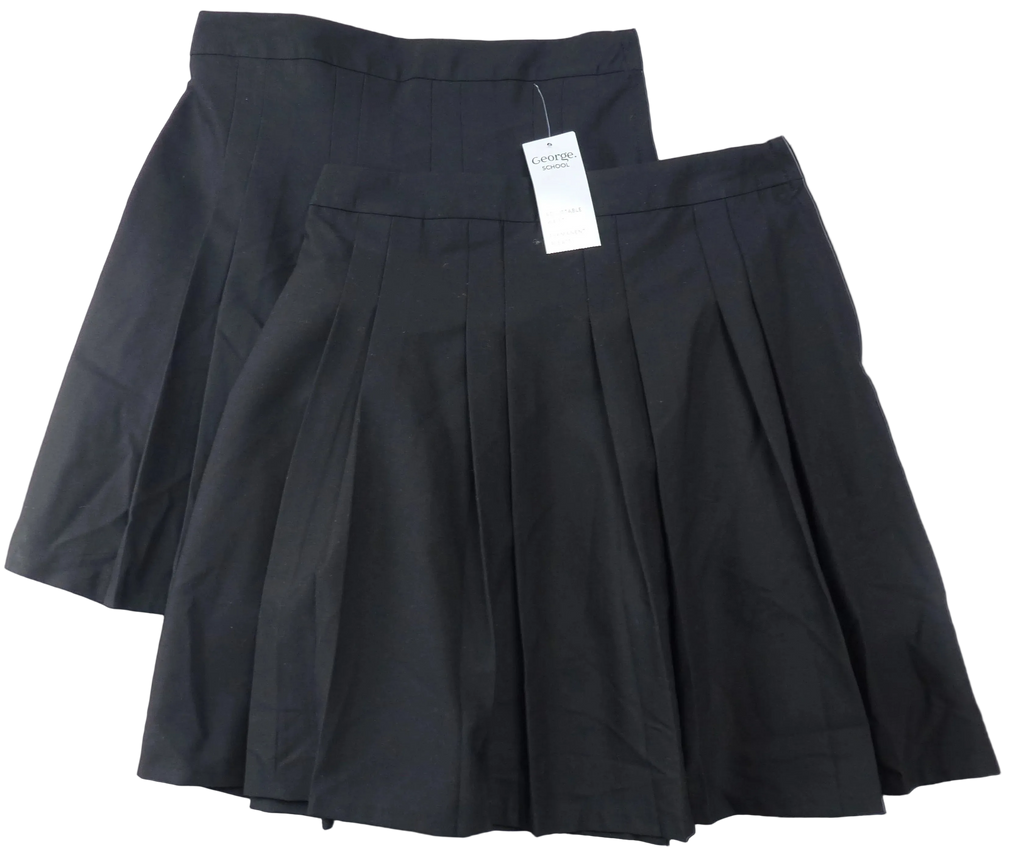 George School Skirts Black 2 pack