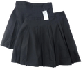 George School Skirts Black 2 pack