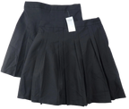 George School Skirts Black 2 pack