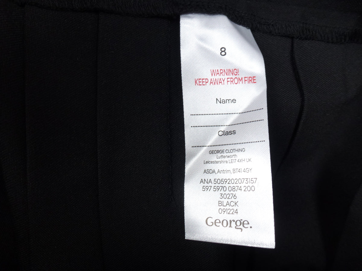 George School Skirts Black 2 pack