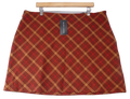 New Look Red Tartan Skirt