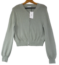 Stradivarius Cardigan Sage Green