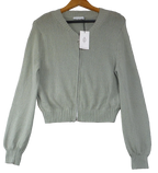 Stradivarius Cardigan Sage Green