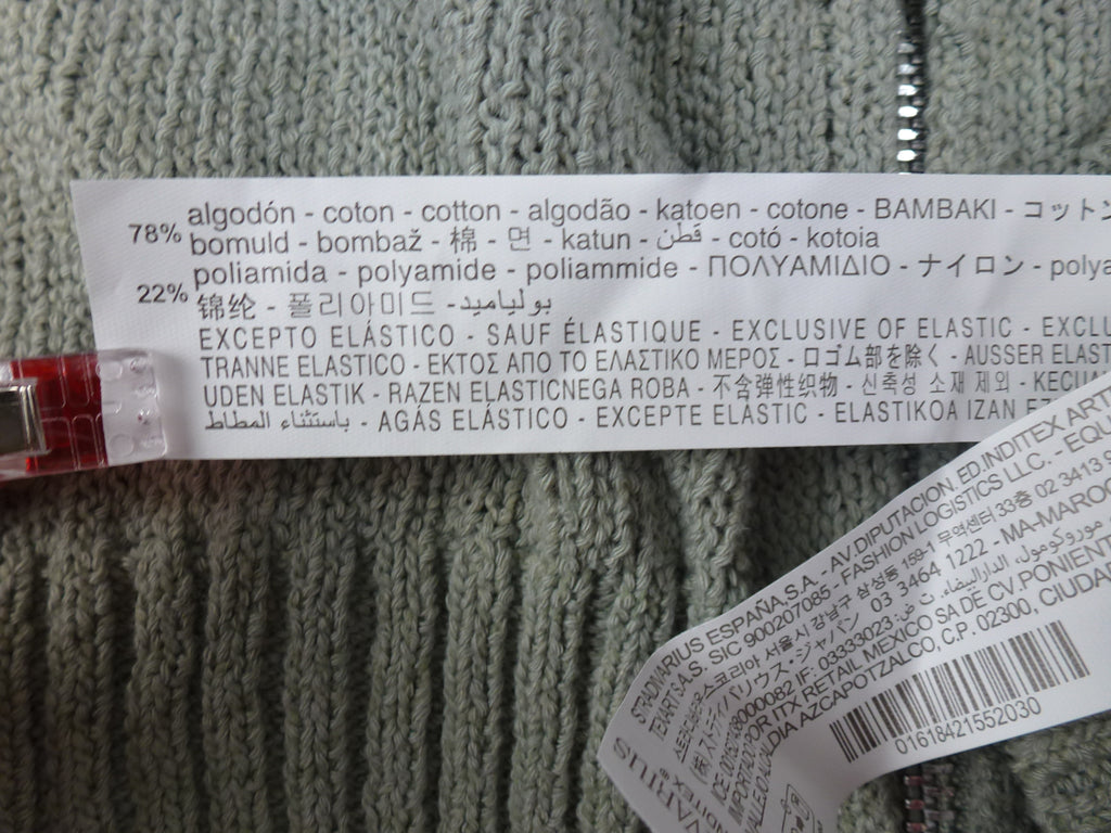 Stradivarius Cardigan Sage Green