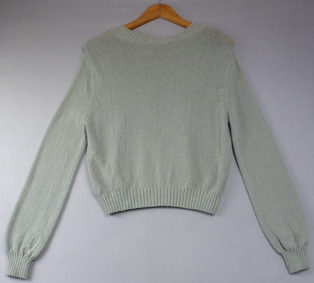 Stradivarius Cardigan Sage Green