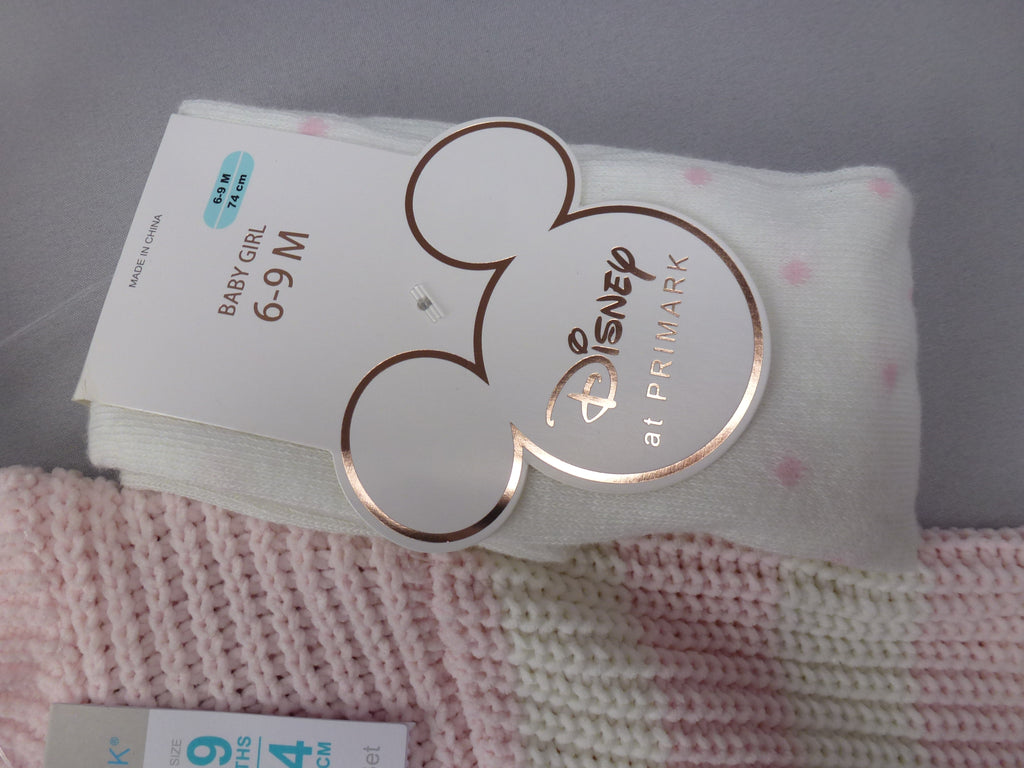 Disney Primark Outfit Set Baby Pink Cream