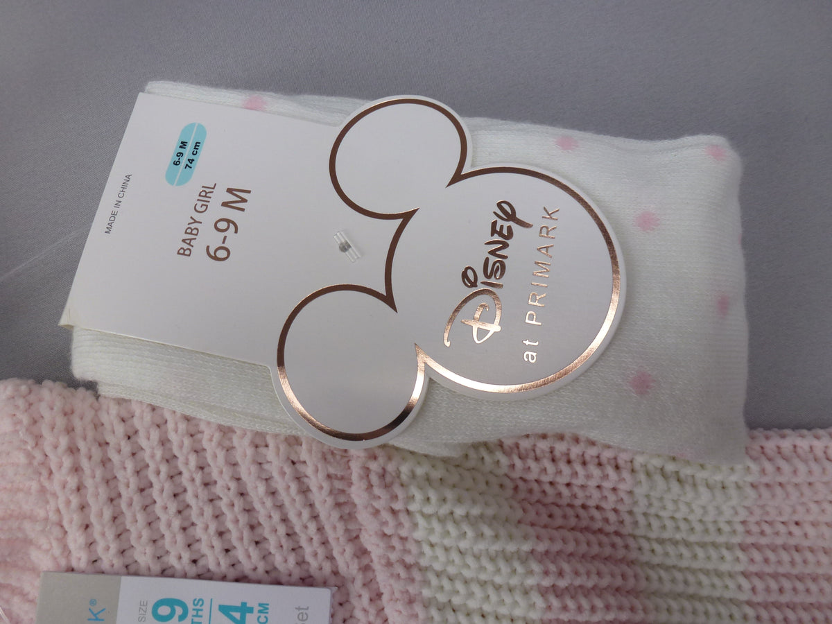 Disney Primark Outfit Set Baby Pink Cream