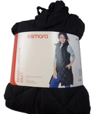 Esmara Longline Black Padded Gilet