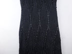 Karen Millen Hand Crochet Vintage Black Dress