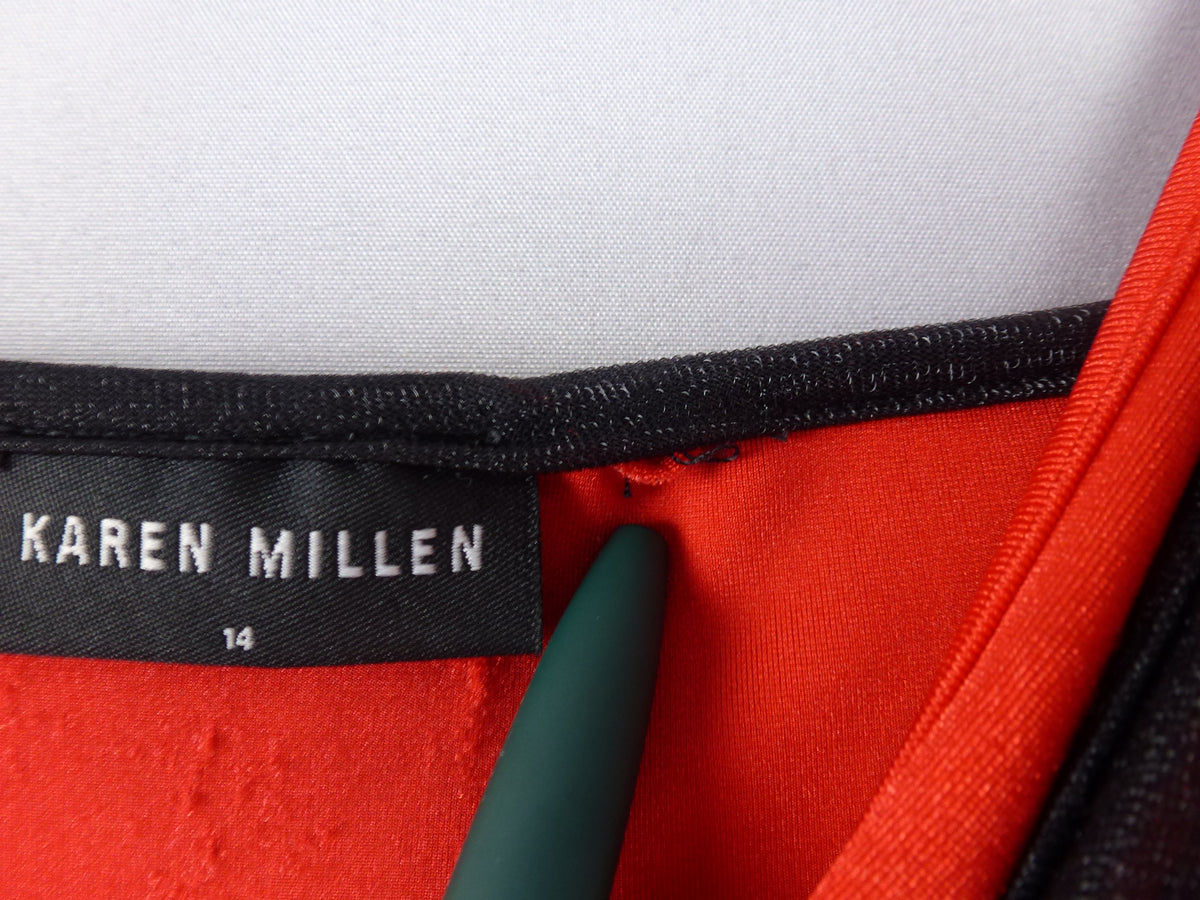Karen Millen Vintage Black Dress
