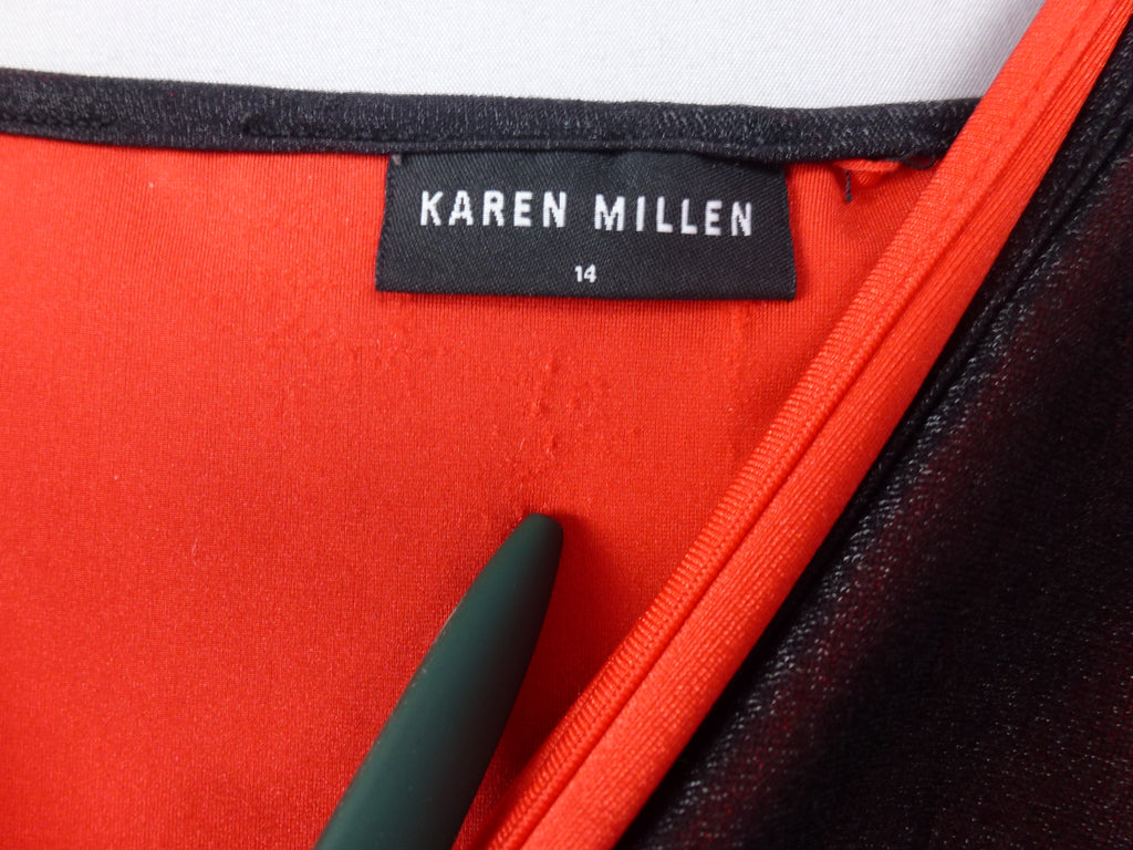 Karen Millen Vintage Black Dress