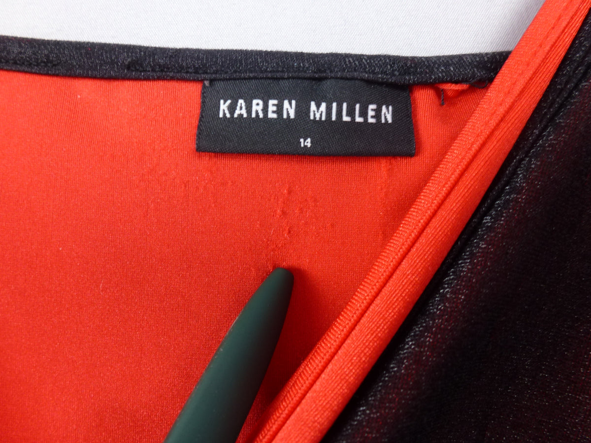 Karen Millen Vintage Black Dress
