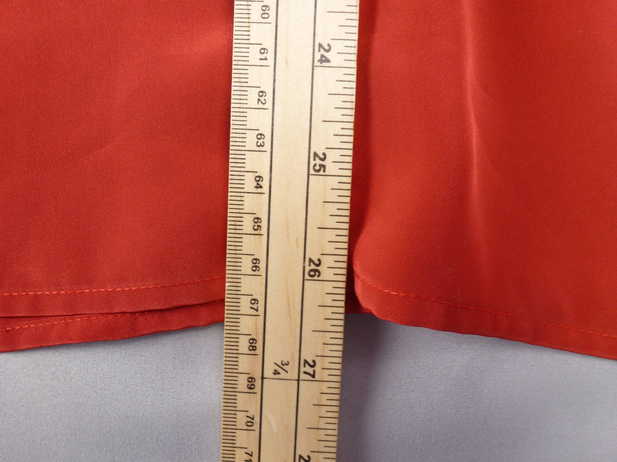 Aquascutum Vintage Red Horsebit Shirt