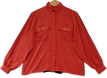 Aquascutum Vintage Red Horsebit Shirt