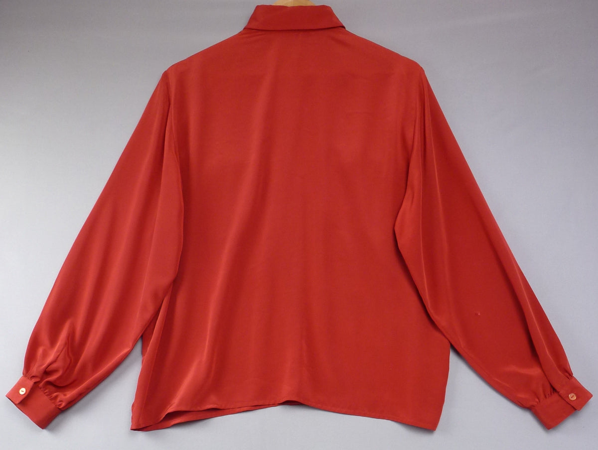 Aquascutum Vintage Red Horsebit Shirt