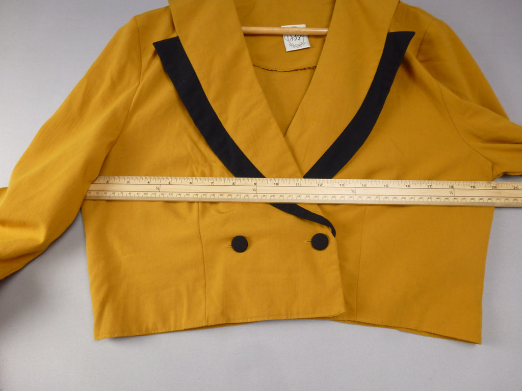 Vintage VIP Clothing Top Mustard