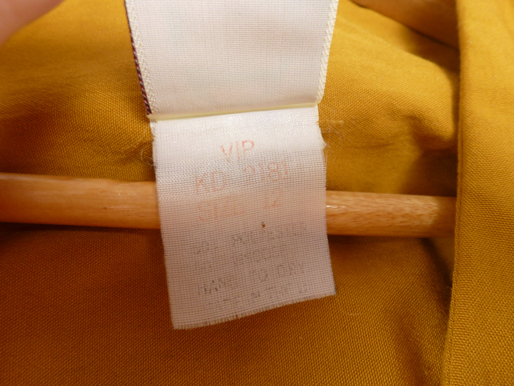 Vintage VIP Clothing Top Mustard