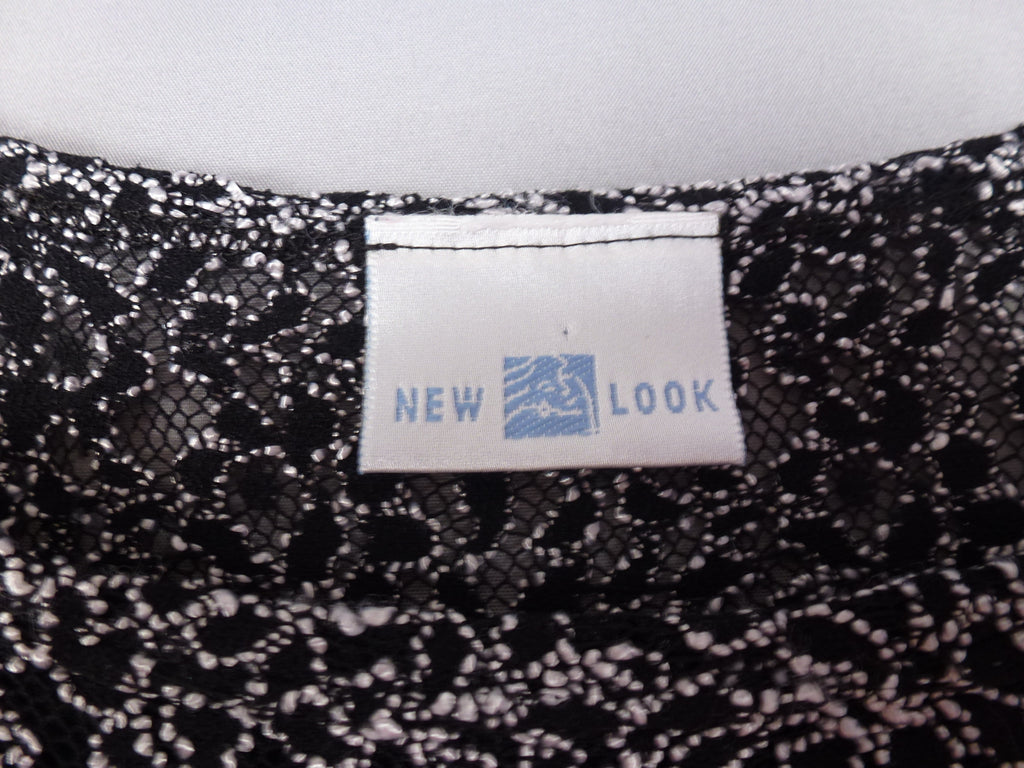 Vintage Black New Look Dress Women