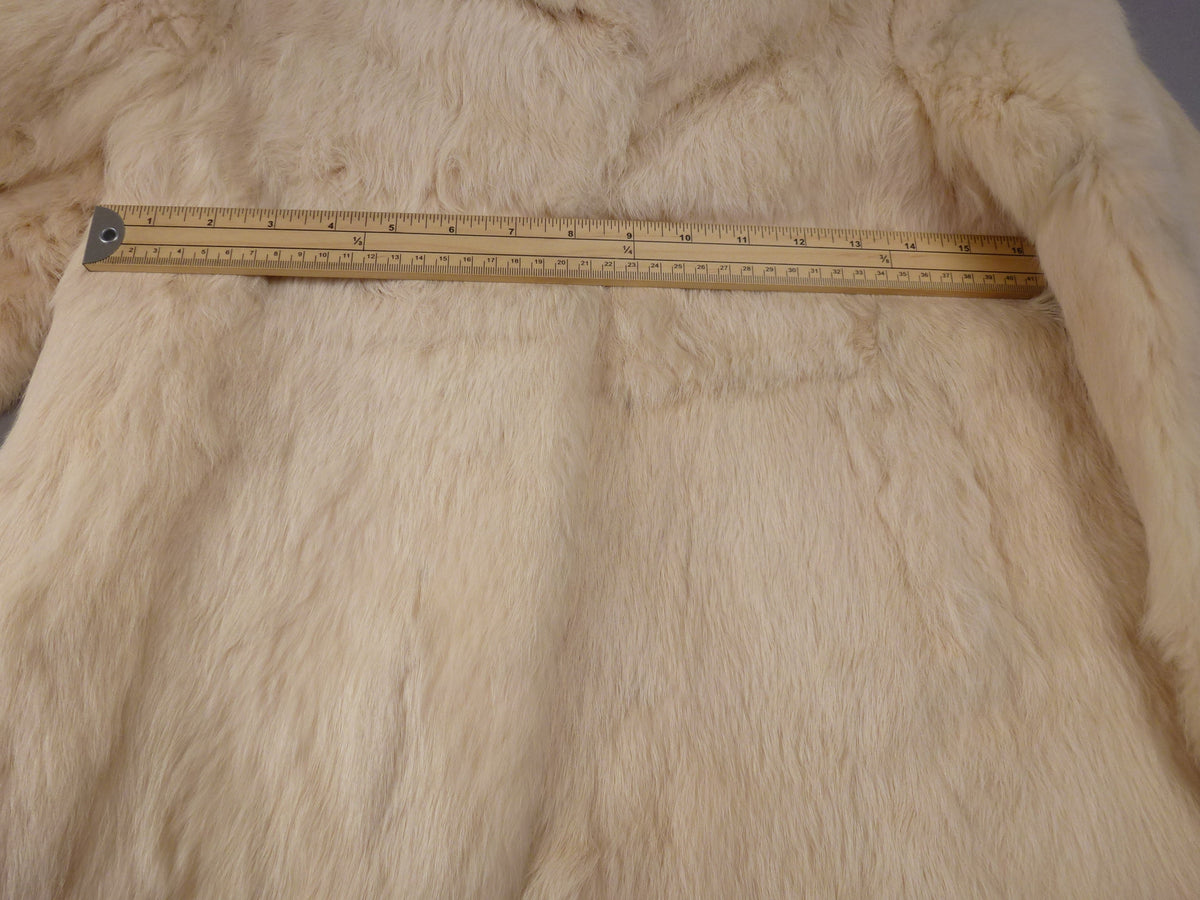 Vintage Fur Coat Cream