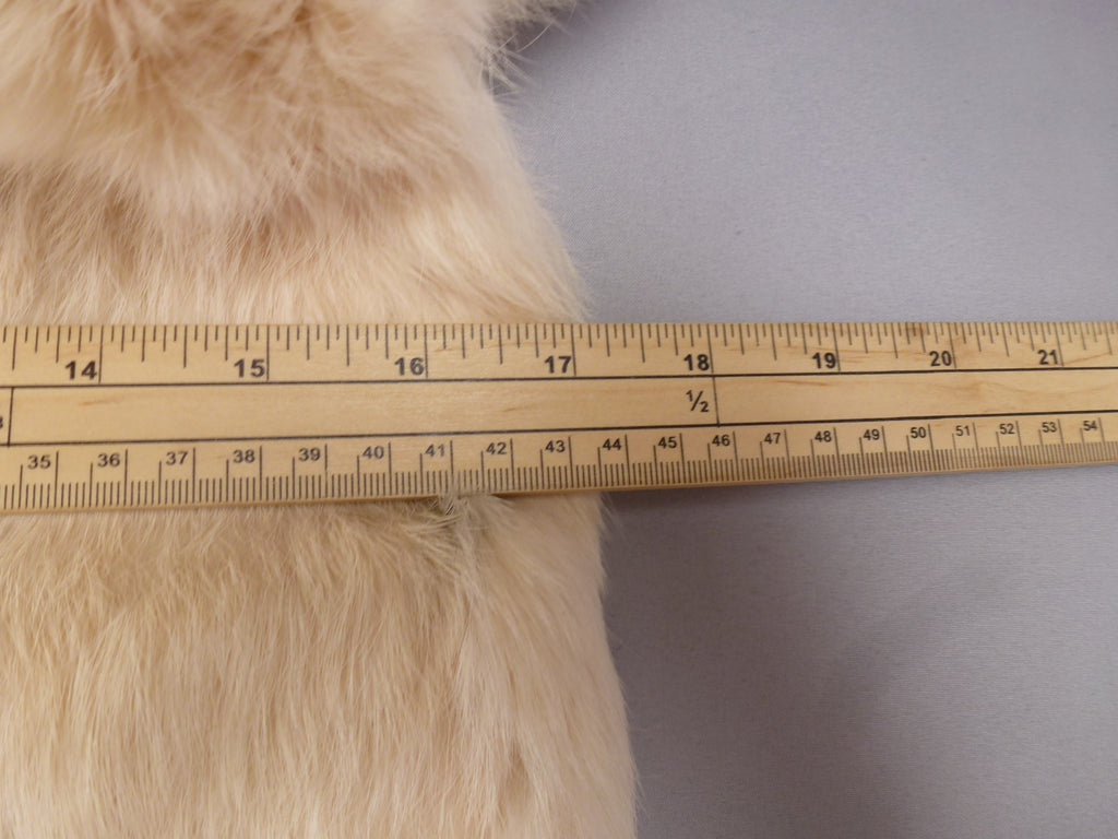 Vintage Fur Coat Cream