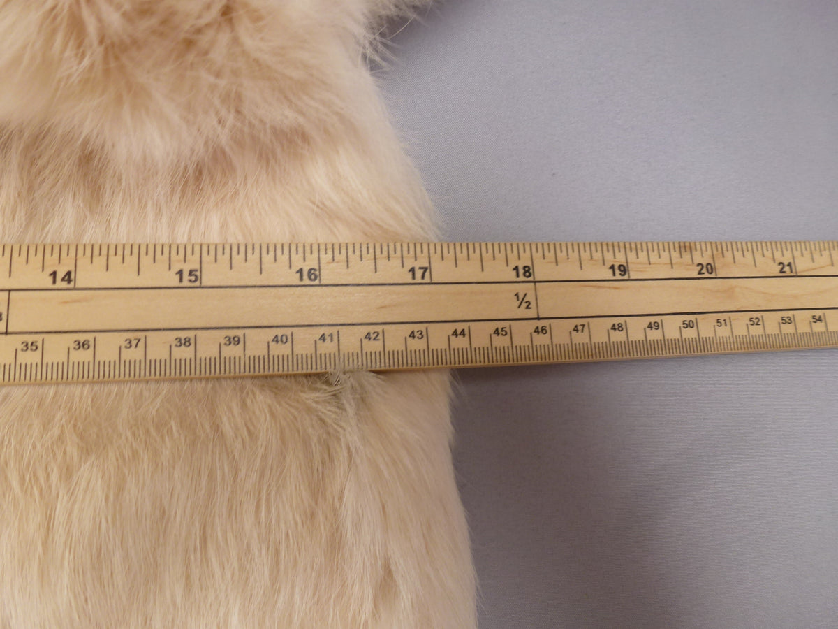 Vintage Fur Coat Cream